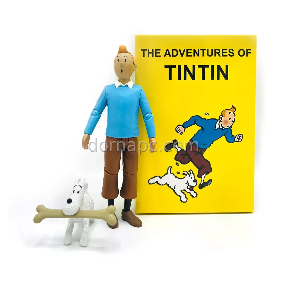اکشن فیگور تن‌تن و میلو TinTin & Milou اورجینال ۱۸ سانتی‌متری