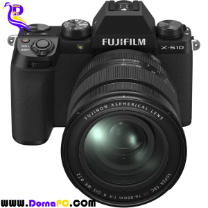 دوربين بدون آينه فوجی فيلم FUJIFILM X-S10 Mirrorless Digital Camera with 16-80mm