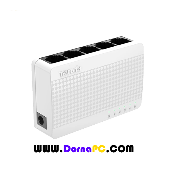 سوئیچ شبکه 5 پورت تی تندا مدل S105 Tenda S105 5-Ports switch