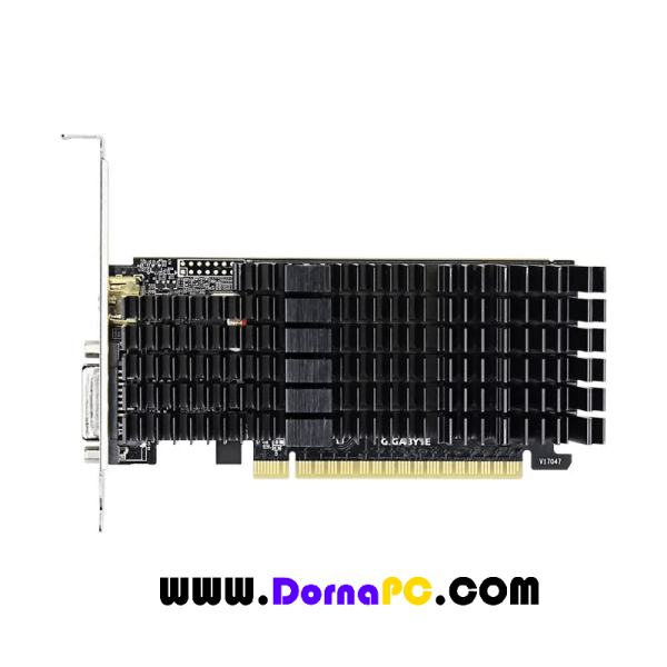 کارت گرافیک گیگابایت مدل (GeForce GT 710 2GB GDDR5 (GV-N710D5SL-2GL Rev 1