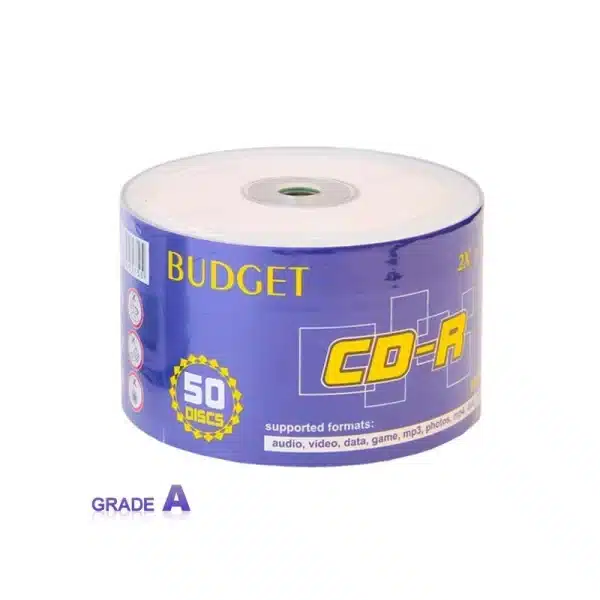 سی دی خام باجت مدل CD-R بسته 50 عددی Budget CD-R Pack of 50