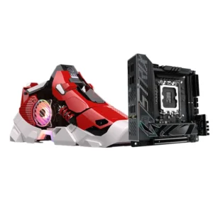 کیس کولر مستر SNEAKER X ADVANCED SYSTEMS به همراه مادربرد ایسوس ROG STRIX Z790 I GAMING WIFI DDR5 Cooler Master SNEAKER X ADVANCED SYSTEMS Mini-ITX Case and ASUS ROG STRIX Z790-I GAMING WIFI DDR5 LGA1700 Mini-ITX Motherboard