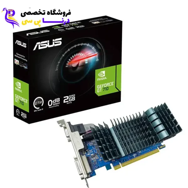 کارت گرافیک ایسوس مدل GT710-SL-2GD3-BRK-EVO Asus GT710-SL-2GD3-BRK-EVO Graphics Card