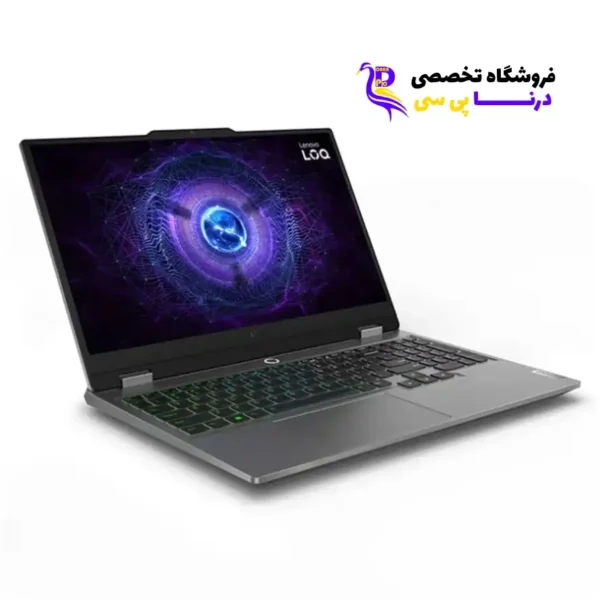 لپ تاپ گیمینگ 15.6 اینچی لنوو مدل LOQ 15IRX9 i5-13450HX/16GB/1TBSSD/6GB RTX3050