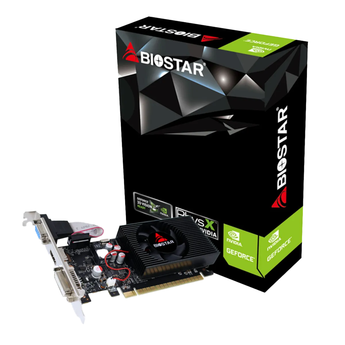 کارت گرافیک بایوستار مدل BIOSTAR GeForce GT730 4GB DDR3