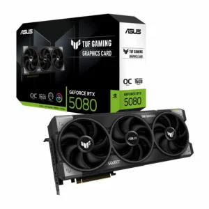 کارت گرافیک ایسوس مدل RTX 5080 TUF OC 16GB 1 کارت گرافیک ایسوس مدل RTX 5080 TUF OC 16GB