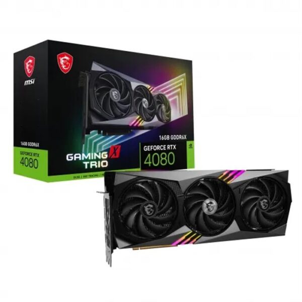 کارت گرافیک ام اس ای MSI RTX 4080 GAMING X TRIO 16GB
