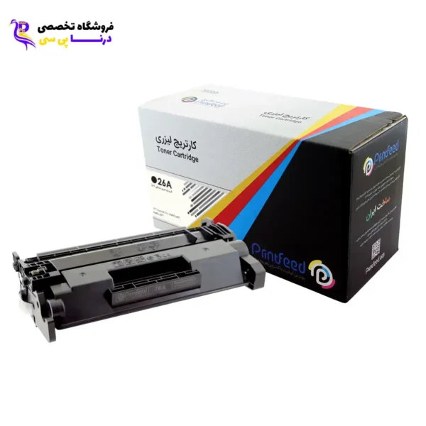 کارتریج لیزری مدل 26A طرح فابریک پرینت فید