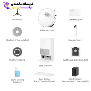 جارو رباتیک شیائومی دریم مدل Dreame L10s Ultra Gen 2 Robot Vacuum