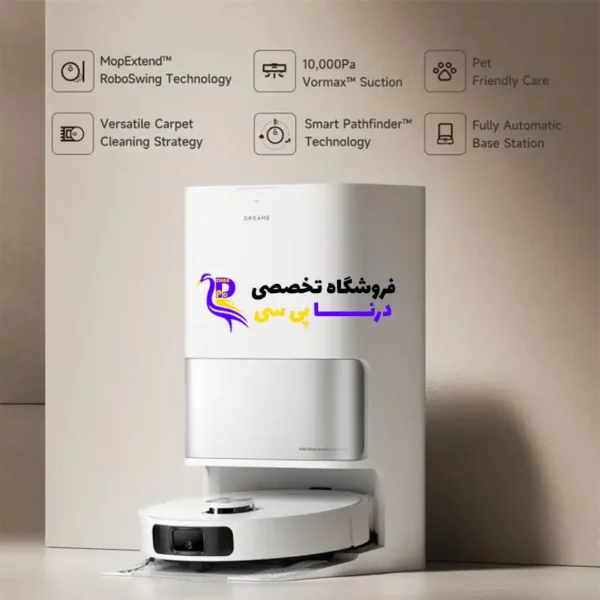 جارو رباتیک شیائومی دریم مدل Dreame L10s Ultra Gen 2 Robot Vacuum