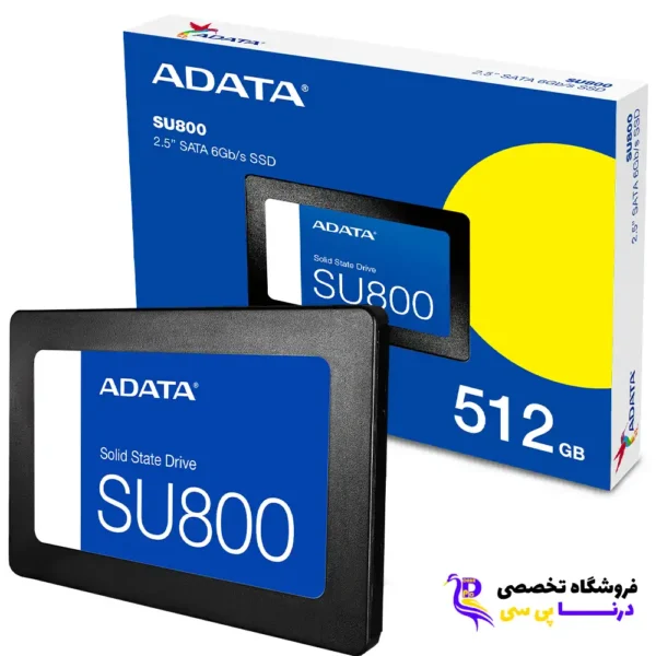 هارد اینترنال ای دیتا مدل ADATA SU800 SSD 512G گارانتی آونگ