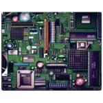 ماوس پد مخصوص بازی طرح مدار الکترونیکی