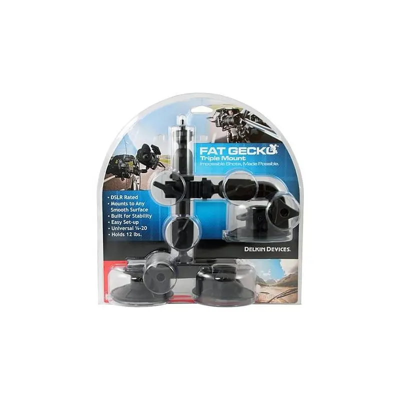 delkin fat gecko triple arm suction 3