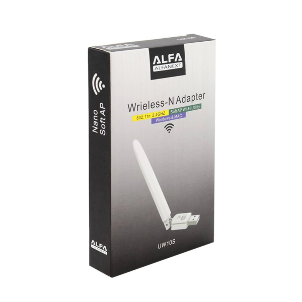 کارت شبکه USB آلفا مدل UW10s