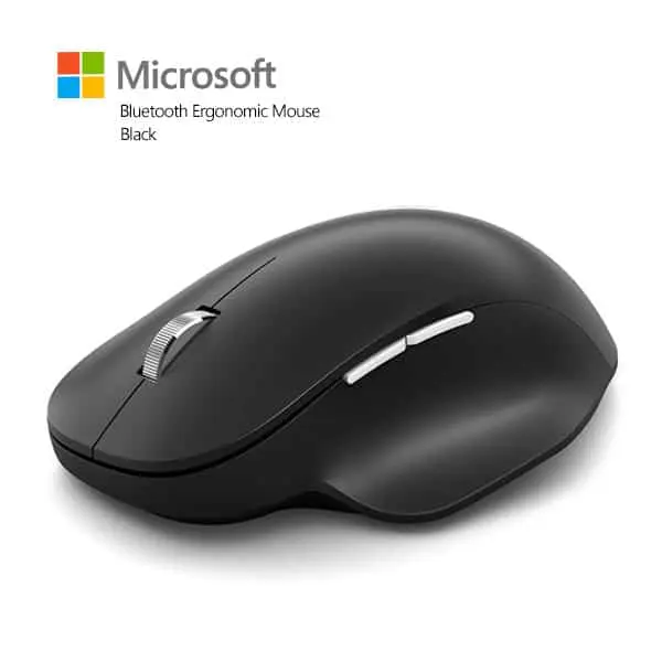 large Bluetooth Ergonomic Mouse Black