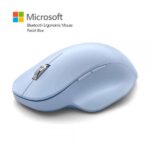 large Bluetooth Ergonomic Mouse PastelBlue