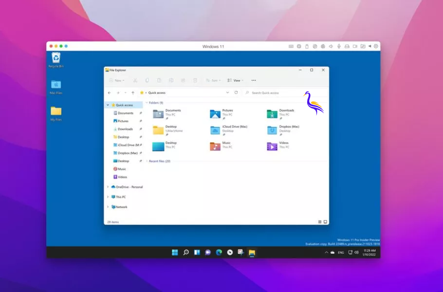 آموزش 0 تا 100 اجرای برنامه‌های ویندوز روی مک بدون نصب ویندوز – سریع و آسان!