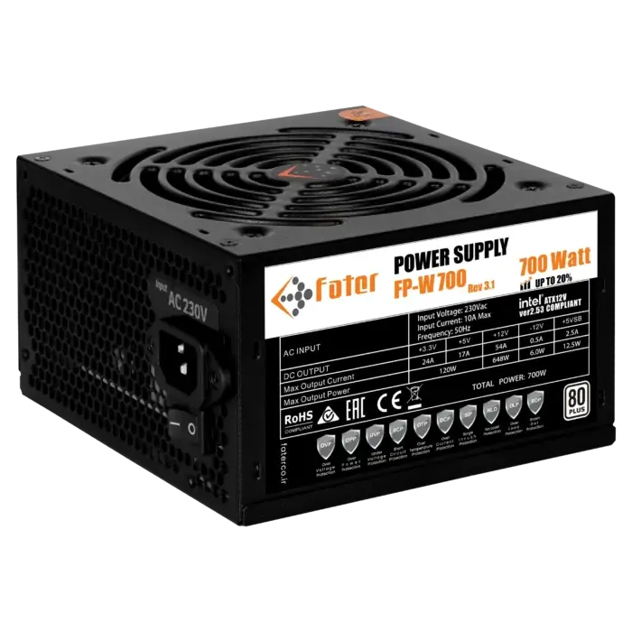 Fater FP-W700 80Plus 700W Power Supply