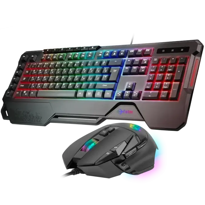 Fater KCR-7000B Gaming Keyboard + Fater MCR-9000B Gaming Mouse