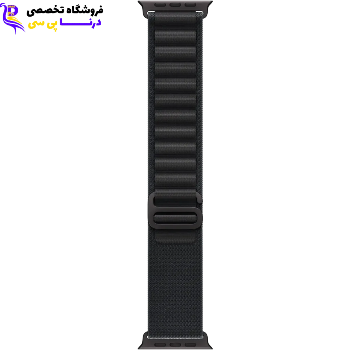Apple Watch Ultra 3 Titanium Black Case with Black Alpine Loop Band