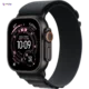 Apple Watch Ultra 3 Titanium Black Case with Black Alpine Loop Band