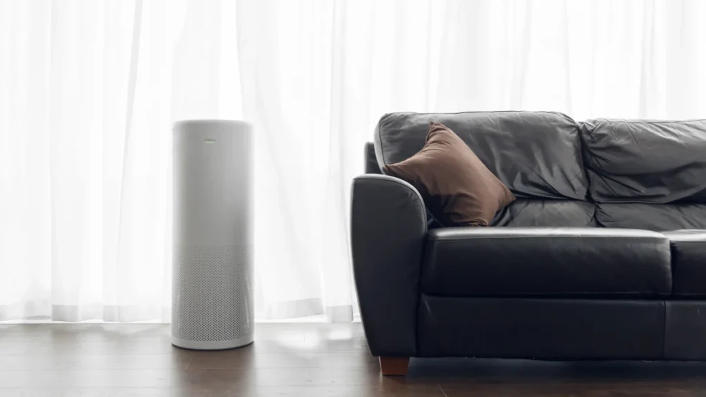 دستگاه تصفیه هوای LIFA AIR مدل LA502 همراه با مانیتور هوشمند برای فضای تا ۱۸۰ متر