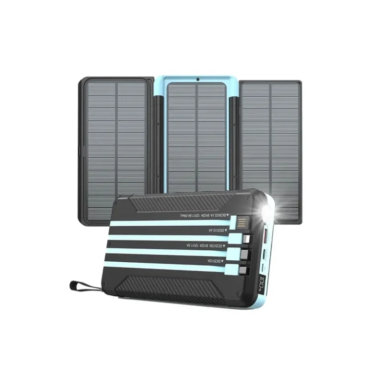 پاوربانک خورشیدی پاورولوژی مدل Powerology Multi-Cable PP070