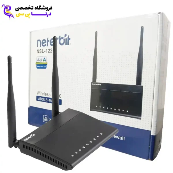 مودم نتربیت مدل NETERBIT ADSL2 NSL-122 N300