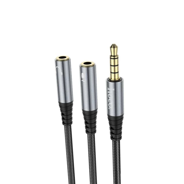 کابل صدا دو به یک هوکو مدل HOCO UPA21 Male to 2 Female