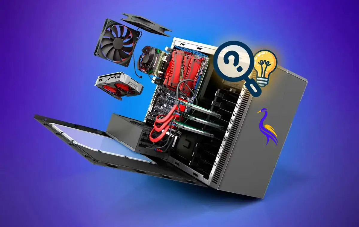 آموزش قدم به قدم اسمبل کردن کیس کامپیوتر (صفر تا صد بصورت رایگان)