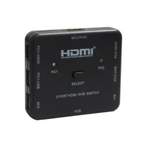 دستگاه کی وی ام وی نت مدل V-NET V-SWKHM4K2 4K 2PORT HDMI KVM