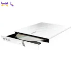 دی وی دی رایتر اکسترنال ایسوس مدل ASUS 08D2S-U LITE سفید گارانتی الماس