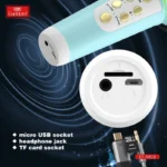 اسپیکر میکروفن ارلدام مدل EARLDOM ET-MC6 صورتی4