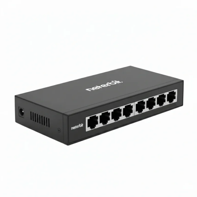 هاب سوئیچ نتربیت مدل NETERBIT NES-1008E-A 8-Port