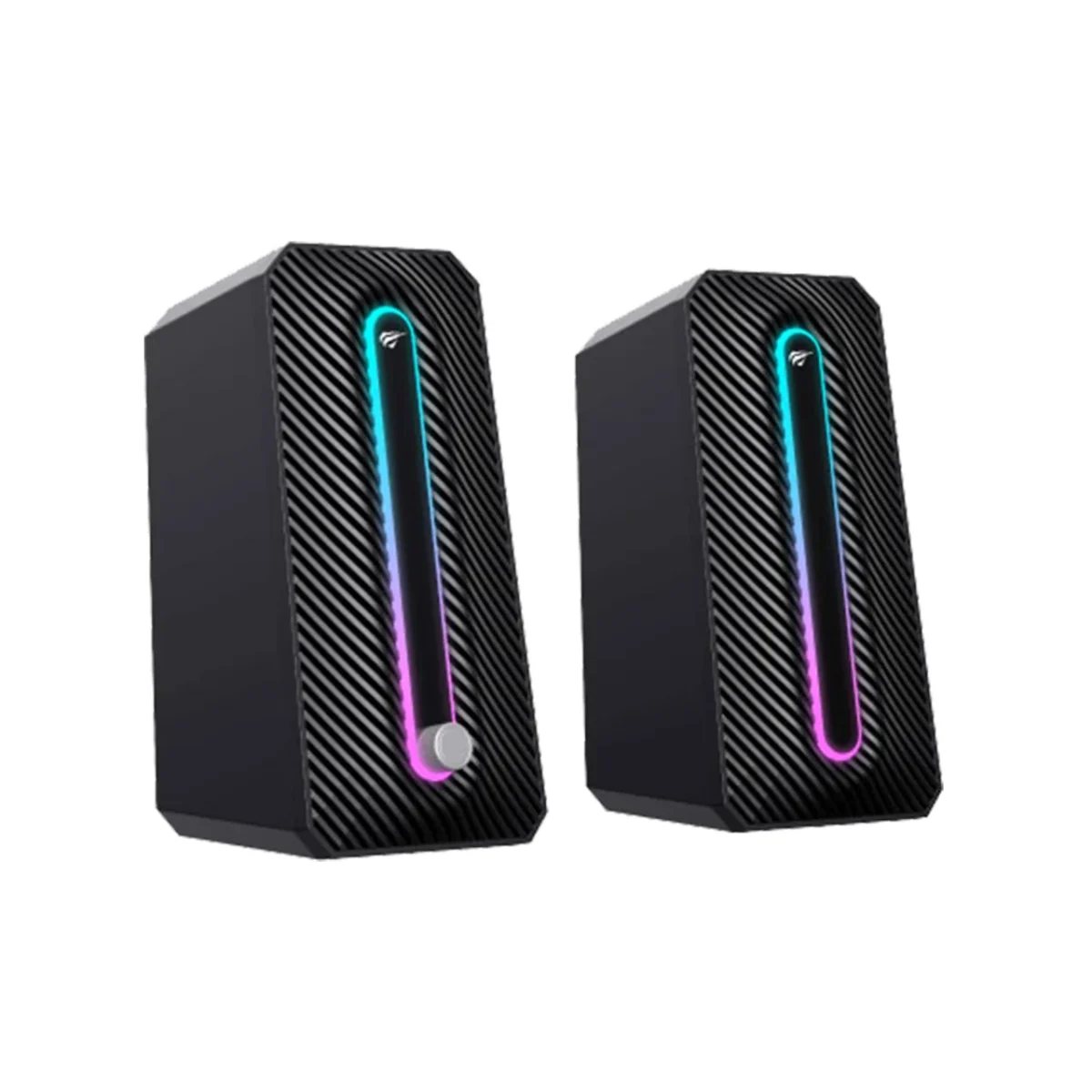 اسپیکر گیمینگ دوتکه لپ تاپ هویت مدل HAVIT SK216 RGB Light مشکی
