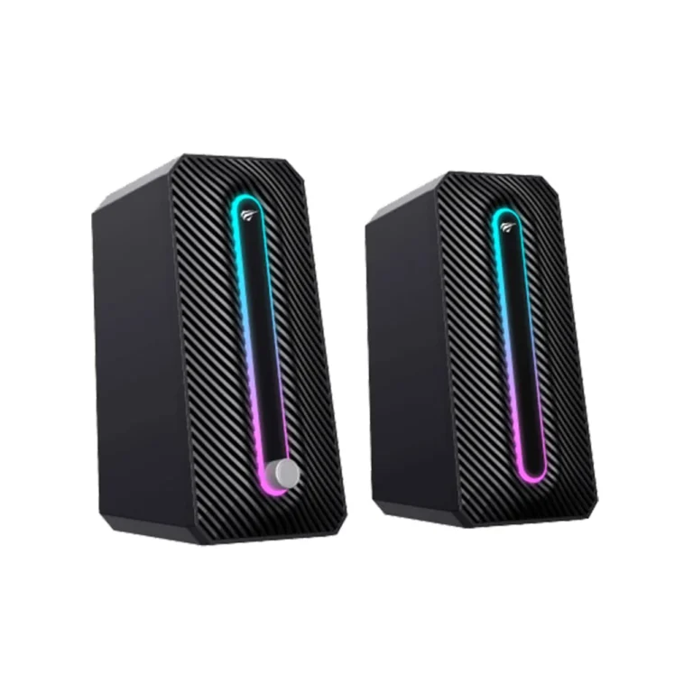 اسپیکر گیمینگ دوتکه لپ تاپ هویت مدل HAVIT SK216 RGB Light مشکی