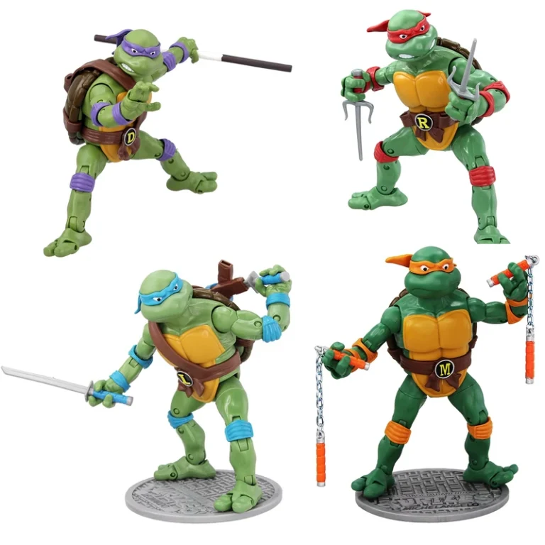 اکشن فیگور لاکپشت های نینجا چهار عددی