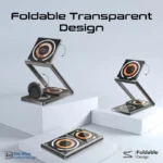 شارژر بی سیم پرومیت مدل PROMATE LUCIDFOLD-TRIO 3in1 - Image 4