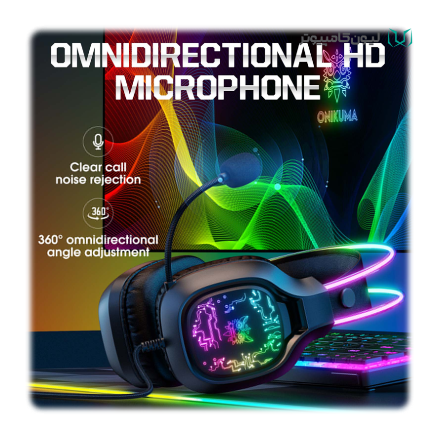 هدست گیمینگ اونیکوما مدل X22 RGB