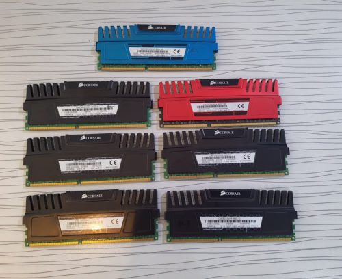 رم ۸ گیگ ddr3 هیت سینک دار CORSAIR شانه ای (استوک-باس ۱۶۰۰) تست شده و سالم باس ۱۶۰۰ بدون جعبه