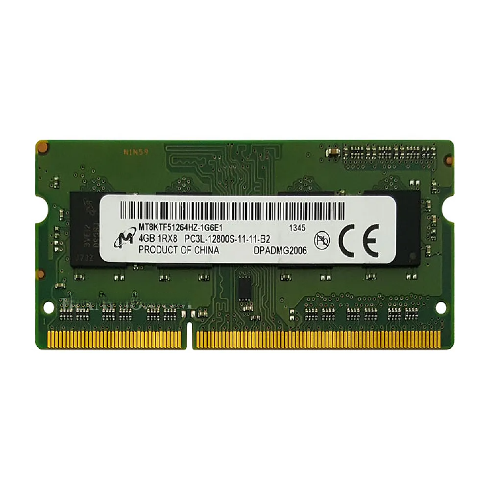 رم لپ تاپ 4 گیگ Micron Technology DDR3-PC3L-1600-12800 MHZ 1.35V