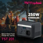 پاور استیشن تسکو مدل TSCO TST 201 32000mAh 200W مشکی - تصویر 3