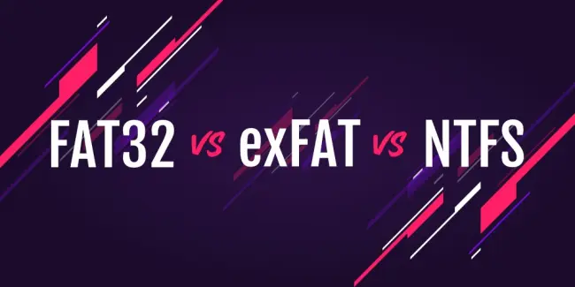مقایسه FAT32 و ExFAT و NTFS: کدام فرمت برای درایو ذخیره‌سازی شما بهترین است؟