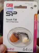 فلش سیلیکون پاور مدل Silicon power Touch T30 USB 2.0 64GB آبی - تصویر 3