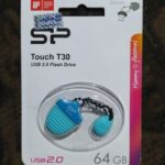 فلش سیلیکون پاور مدل Silicon power Touch T30 USB 2.0 64GB آبی