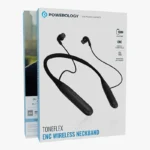 هدست بی سیم گردنی پاورولوجی مدل POWERLOGY TONEFLEX PWLAUWNKBKK مشکی - تصویر 3