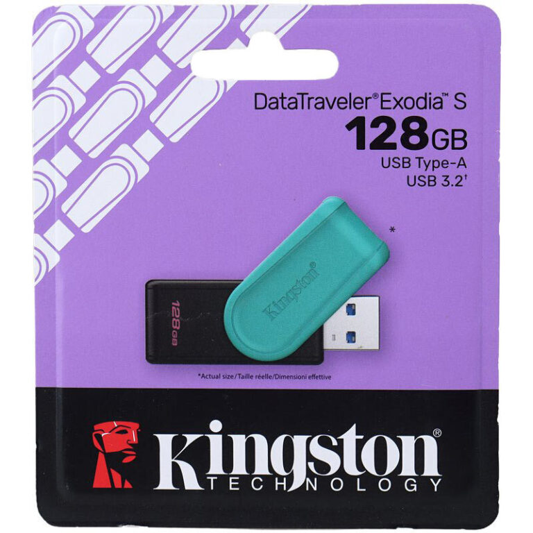 فلش کینگستون مدل Kingston DataTraveler ExodiaS USB3.2‎ 128GB