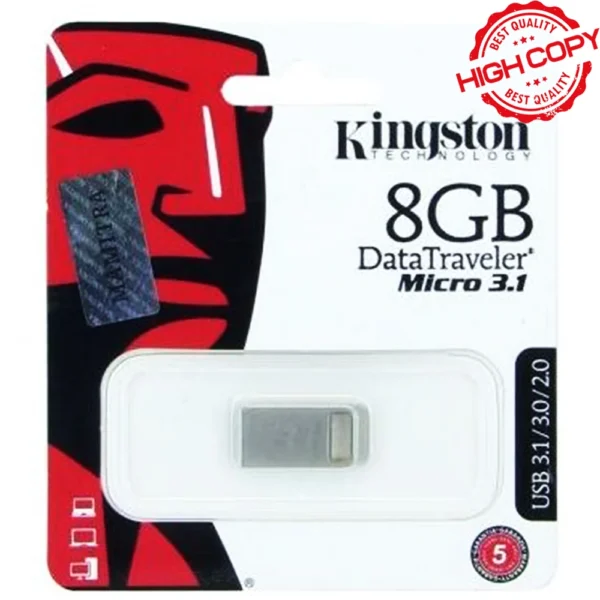 فلش کینگستون DataTraveler Micro ظرفیت 8GB USB 2.0