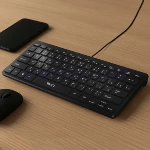 کیبورد سیمی تسکو مدل TSCO TK 8044 | USB، حروف فارسی و 78 کلید