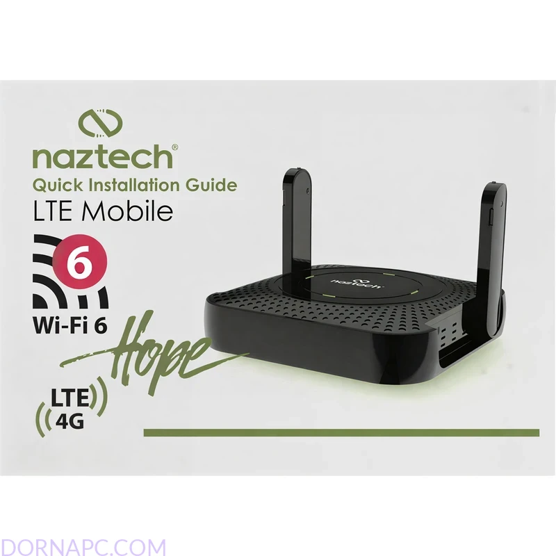 مودم رو میزی و همراه نزتک مدل NAZTECH HOPE 4G